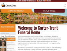 Tablet Screenshot of cartertrent.com